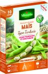 Légumes Secs - Haricot Grimpant à Ecosser Maïs (type Tarbais) - 10 m - face recto